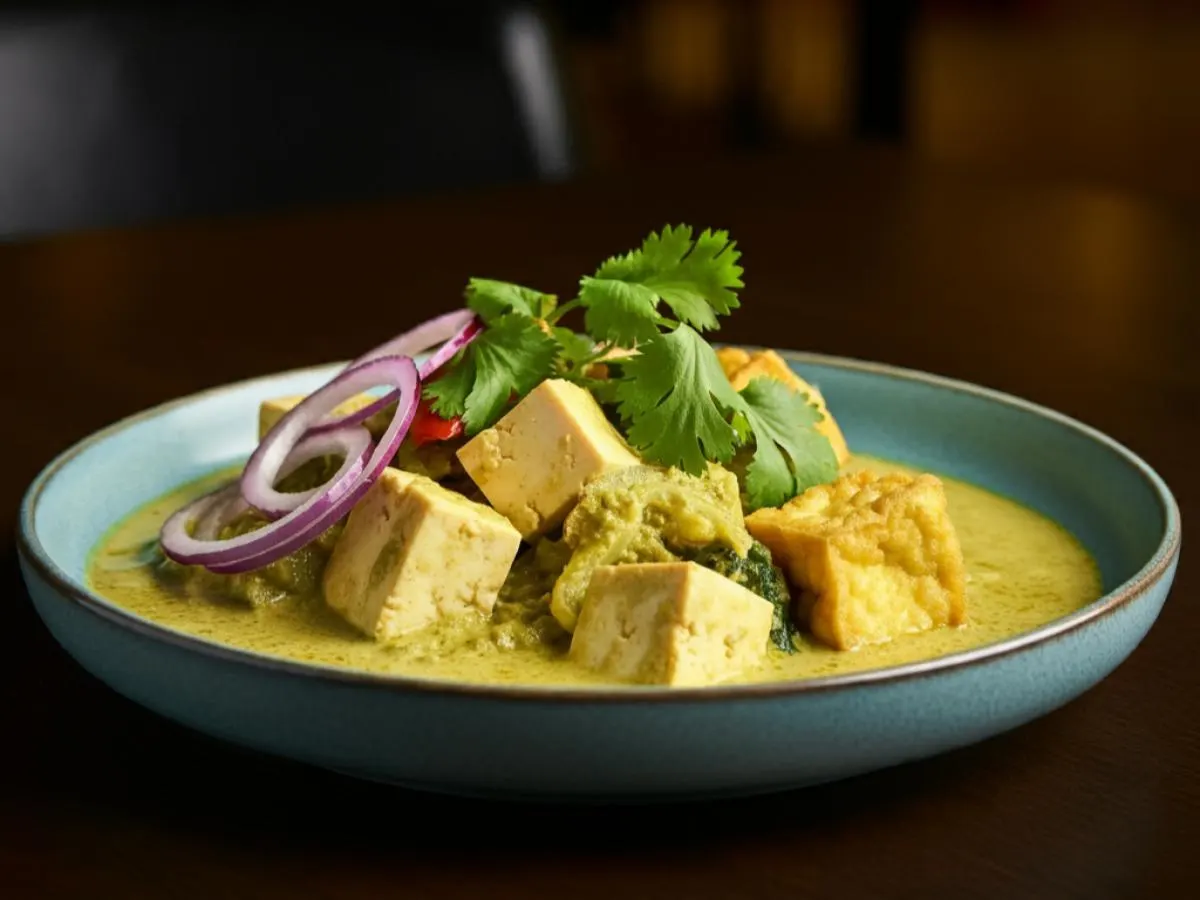 Tofu Green Curry Tofu Green Curry