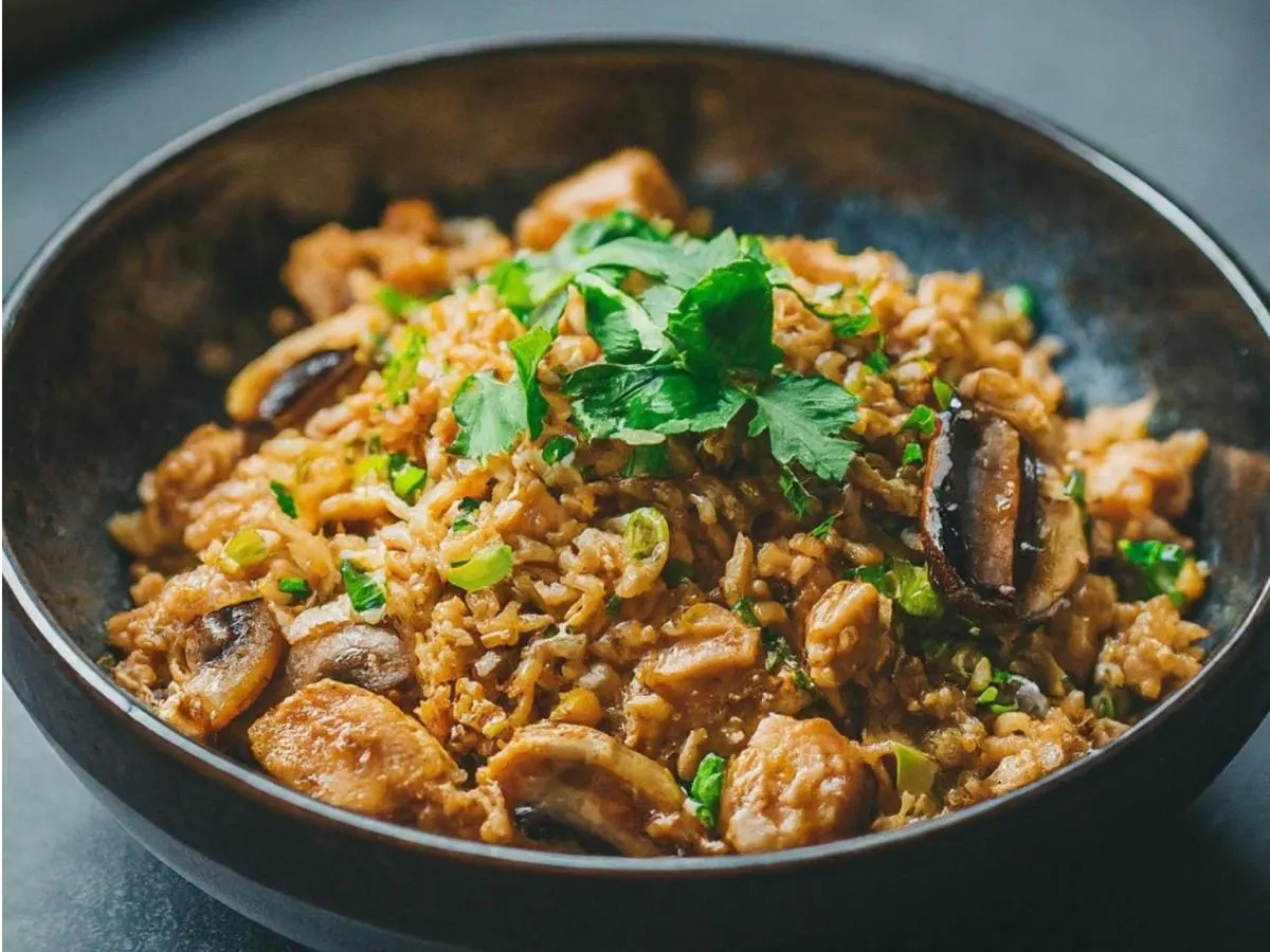 Teriyaki Fried Rice with Chicken Teriyaki Fried Rice with Chicken