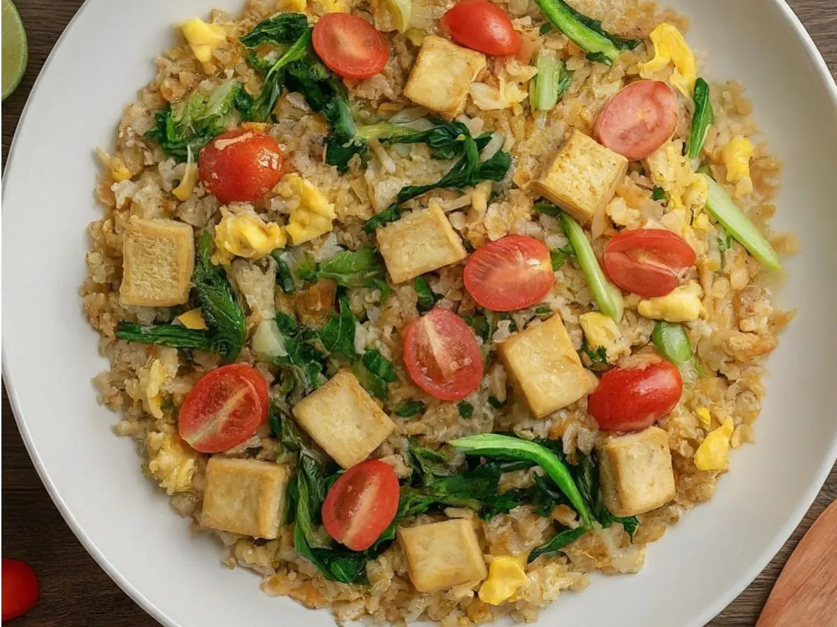 Thai Fried Rice with Tofu Thai Fried Rice with Tofu