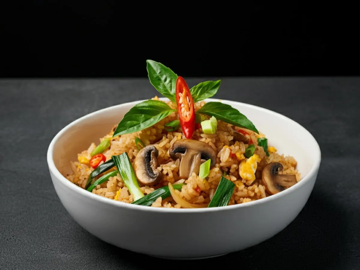 Vegetable Tom Yum Fried Rice Vegetable Tom Yum Fried Rice