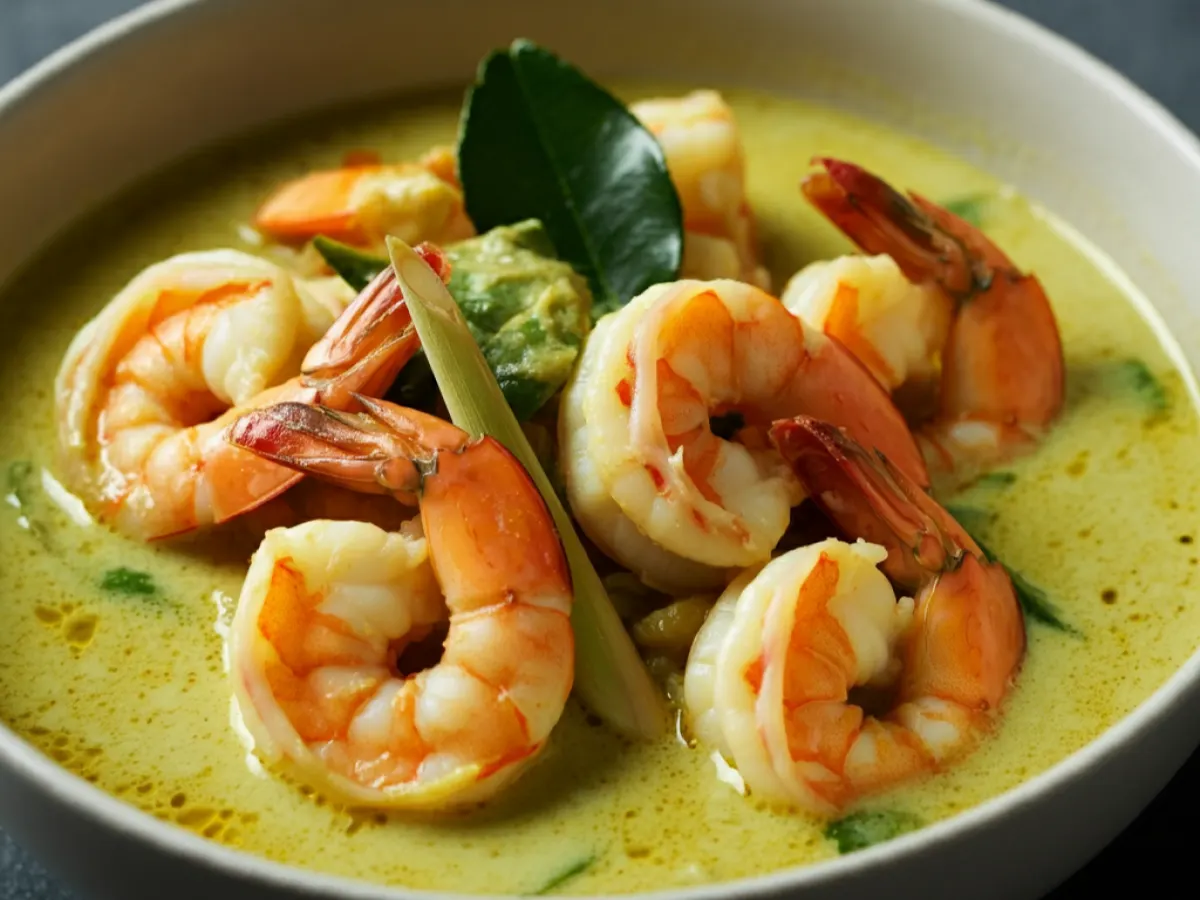 Green Curry Shrimp Green Curry Shrimp