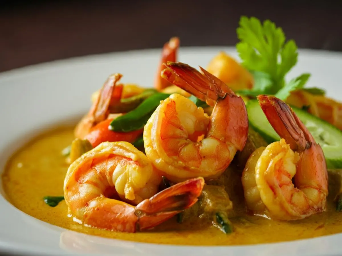 Panang Curry Shrimp Panang Curry Shrimp