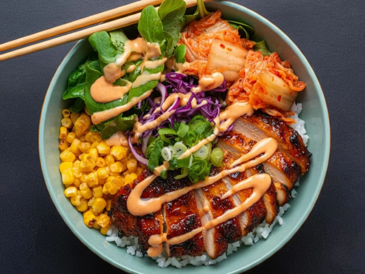 BBQ Chicken Rice Bowl BBQ Chicken Rice Bowl