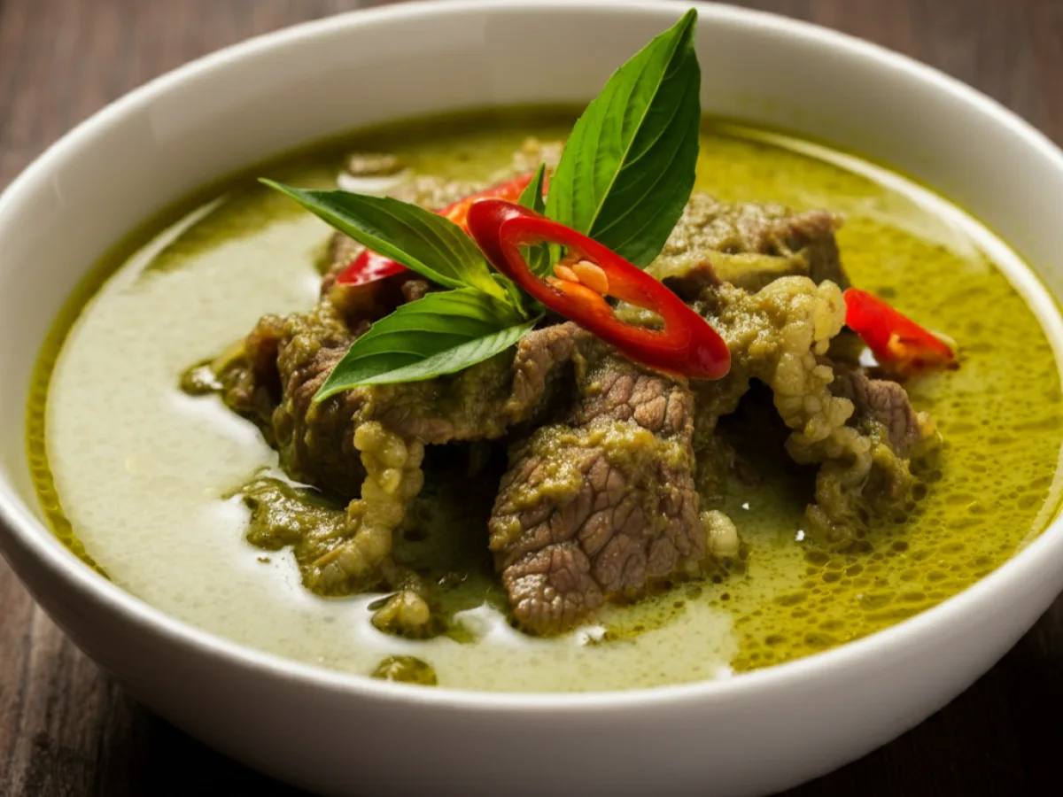 Green Curry Beef Green Curry Beef