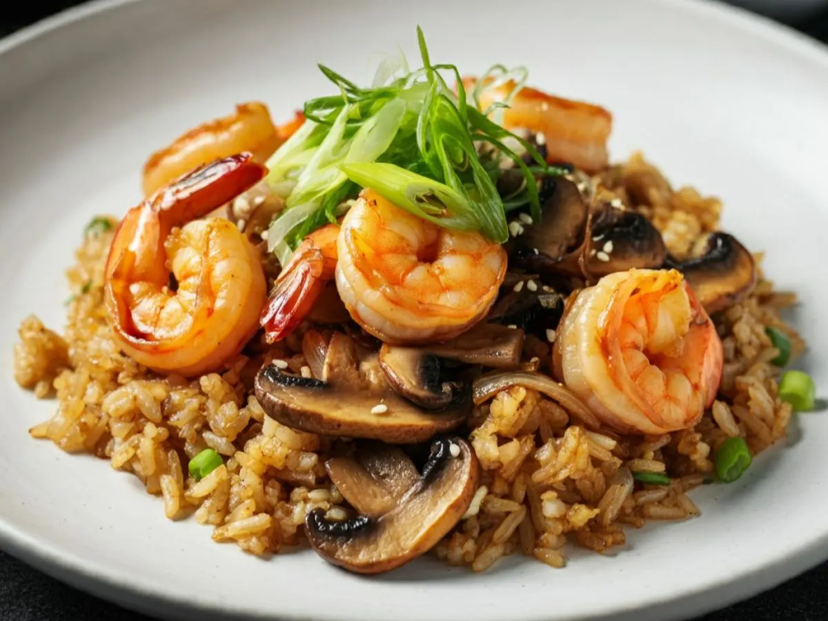 Teriyaki Fried Rice with Shrimp Teriyaki Fried Rice with Shrimp