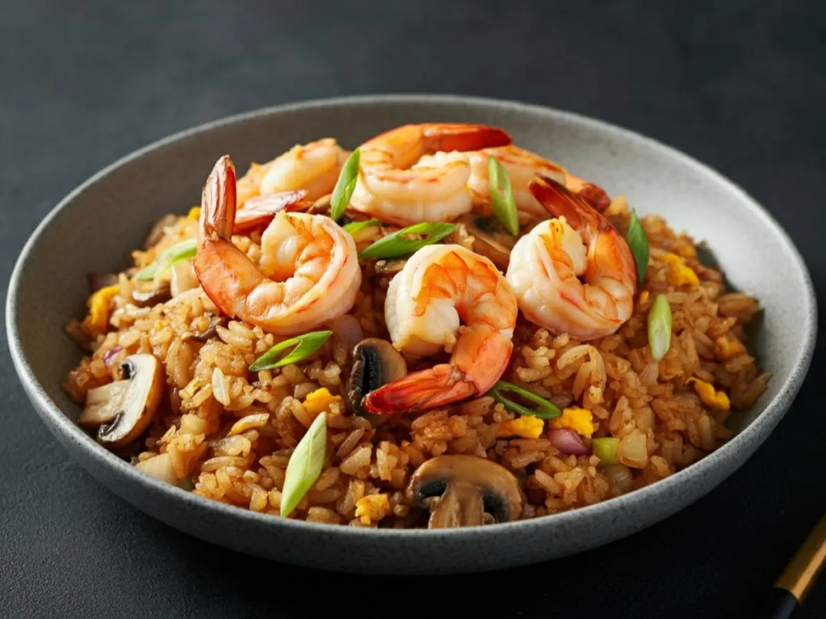 Coconut Fried Rice with Shrimp Coconut Fried Rice with Shrimp