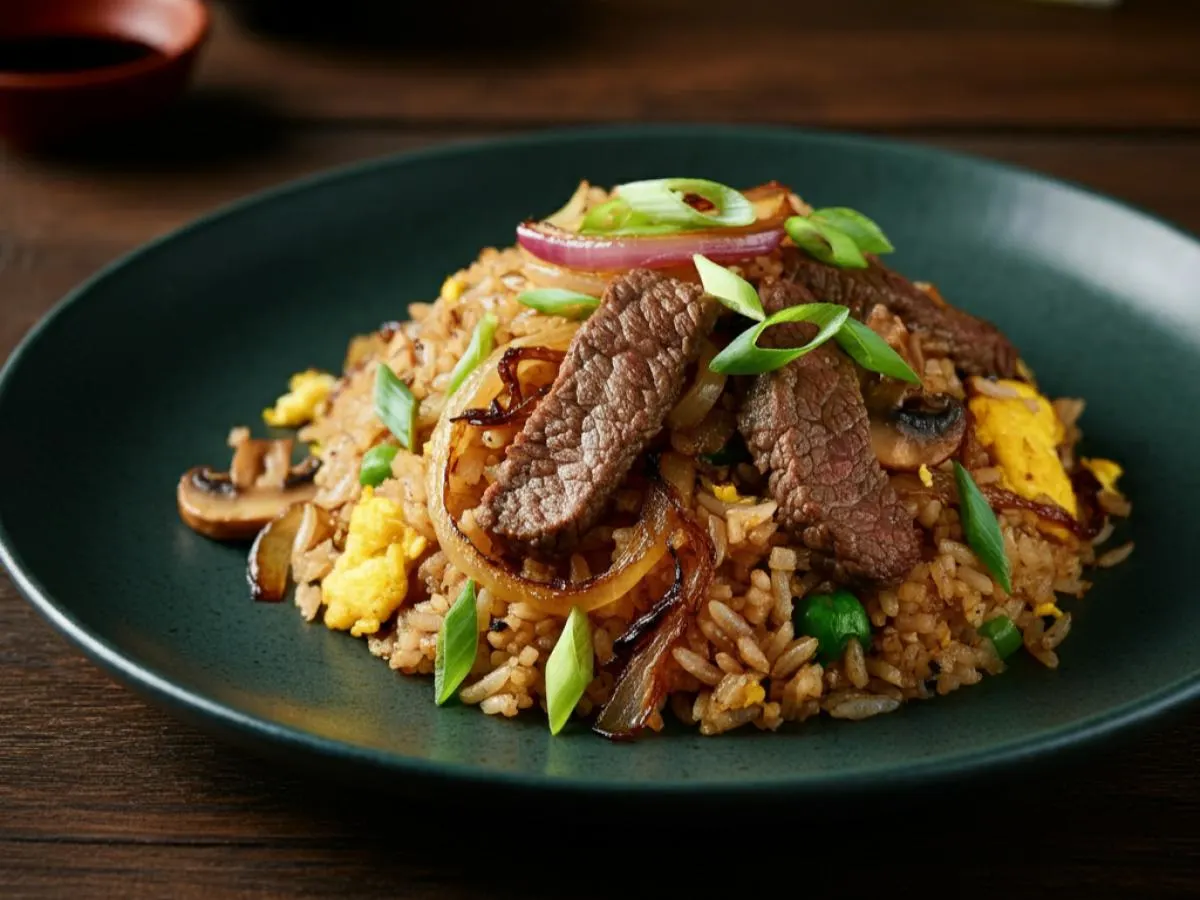 Coconut Fried Rice with Beef Coconut Fried Rice with Beef