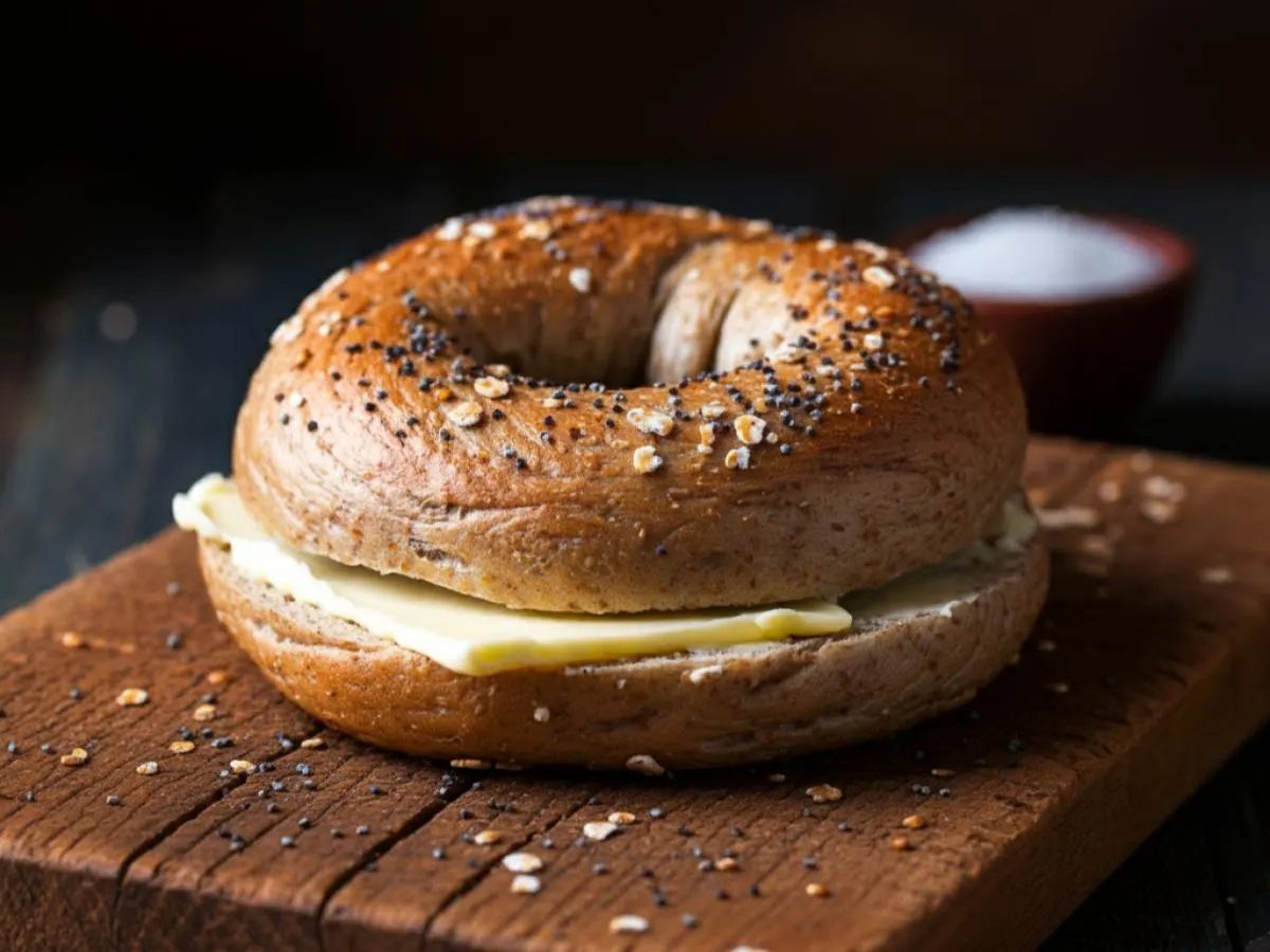 Whole Wheat Bagel Whole Wheat Bagel