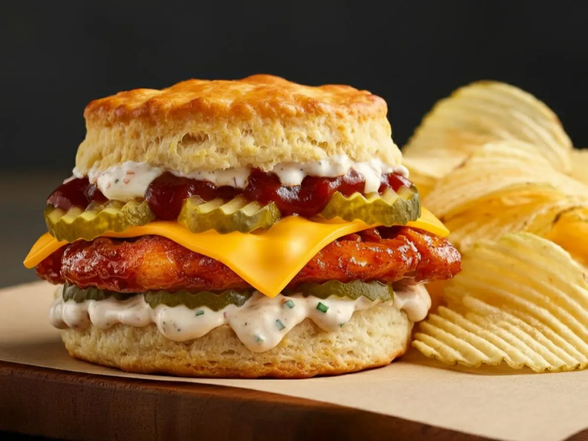 Rancher Sandwich with Homemade Potato Chips Rancher Sandwich with Homemade Potato Chips