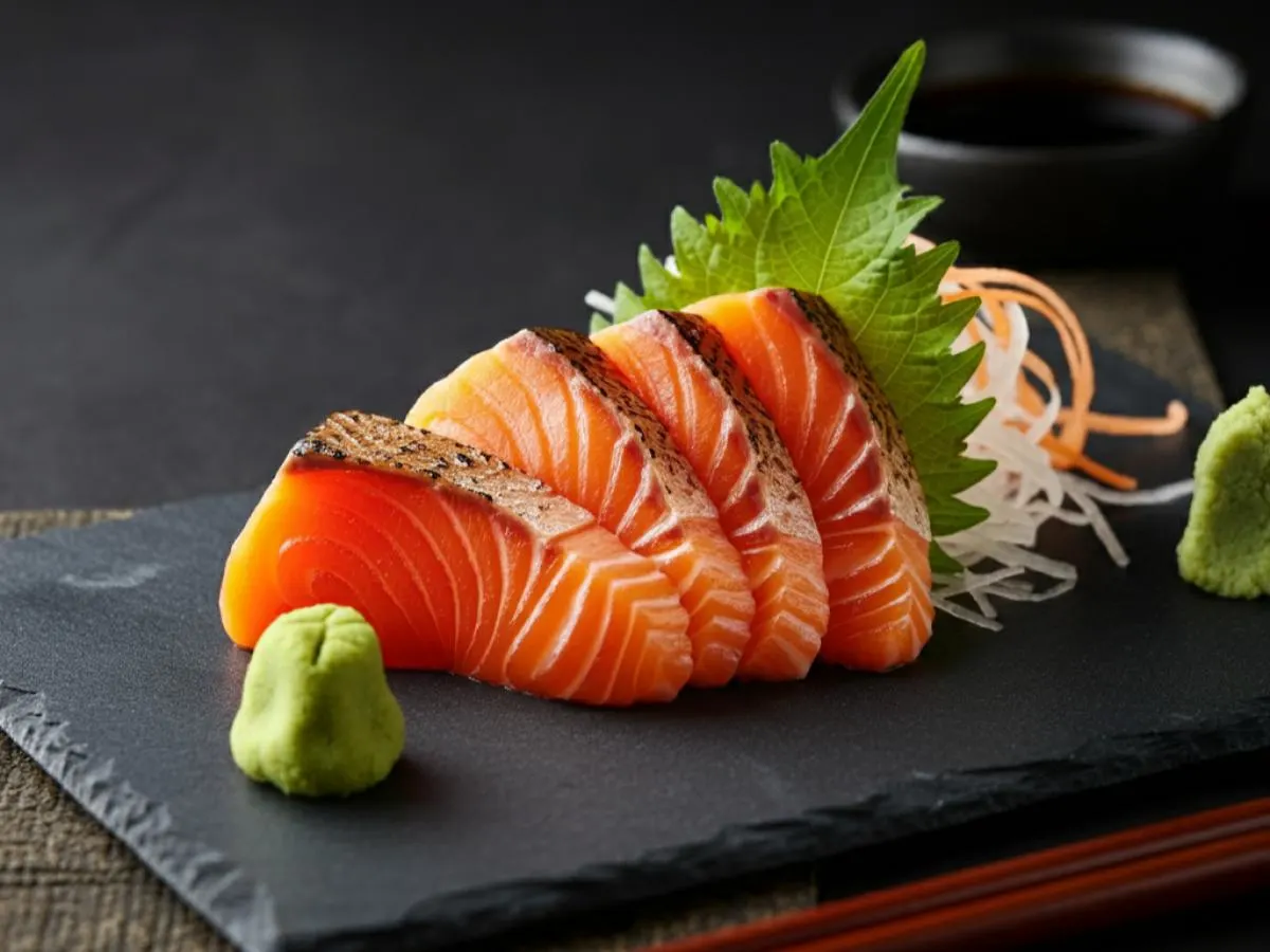 Seared Salmon - Sashimi