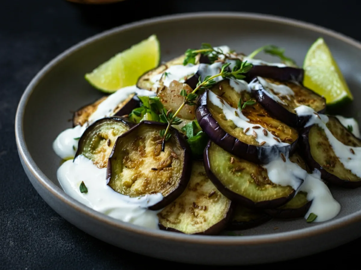 Side of Eggplant Salad Side of Eggplant Salad