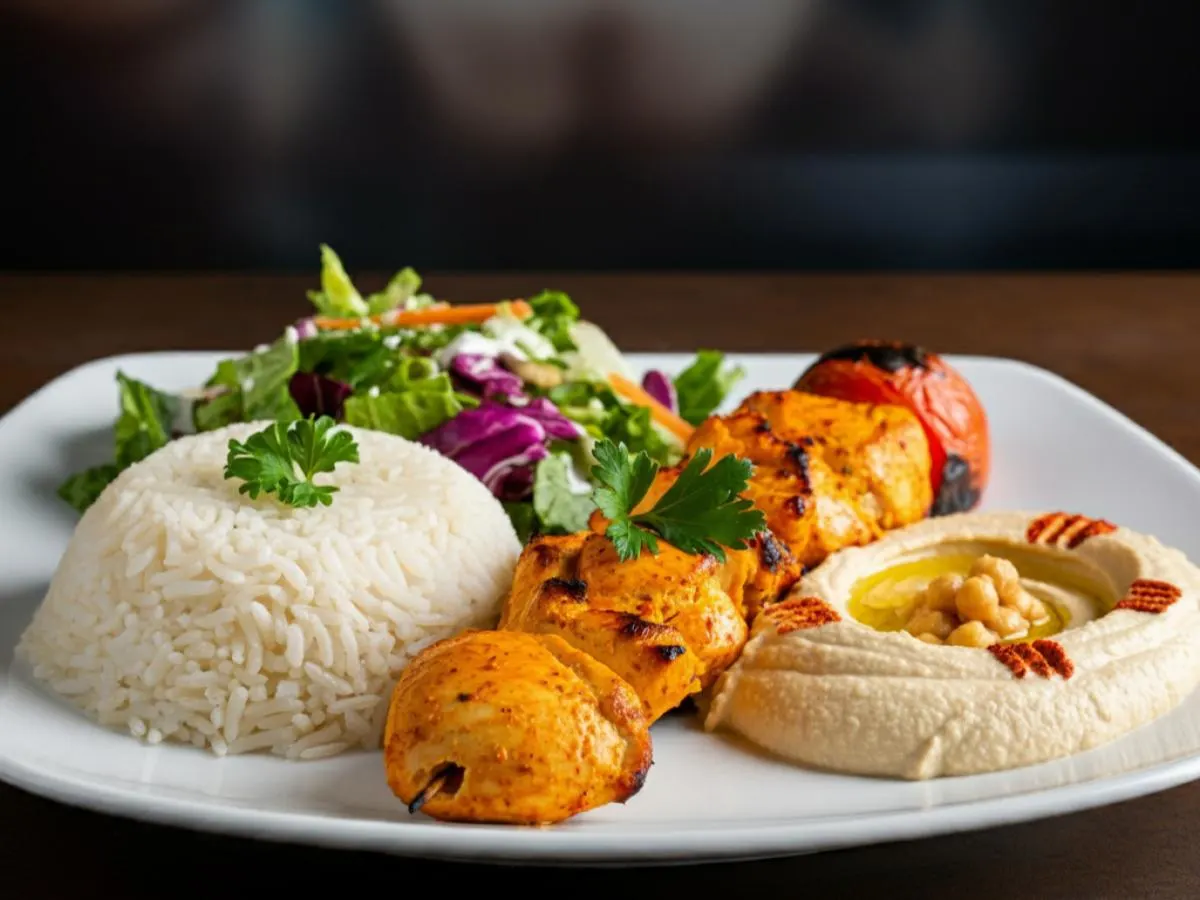Chicken Kabob Lunch Box (Gluten and Dairy Free) Chicken Kabob Lunch Box (Gluten and Dairy Free)