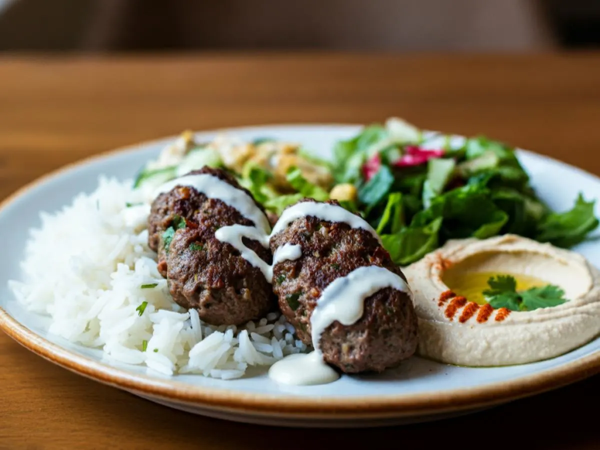 Beef Kofta Lunch Box Beef Kofta Lunch Box