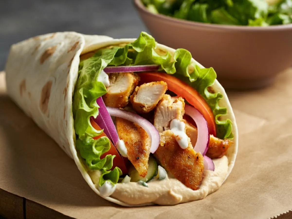 Chicken Shawarma Wrap Box Chicken Shawarma Wrap Box