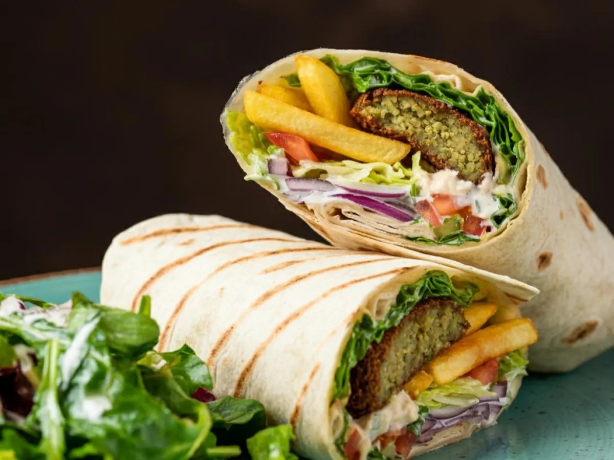 Falafel Wrap Box Falafel Wrap Box