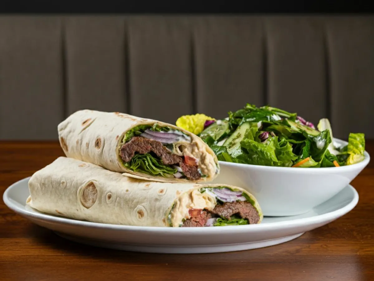 Beef Kabob Wrap Box Beef Kabob Wrap Box