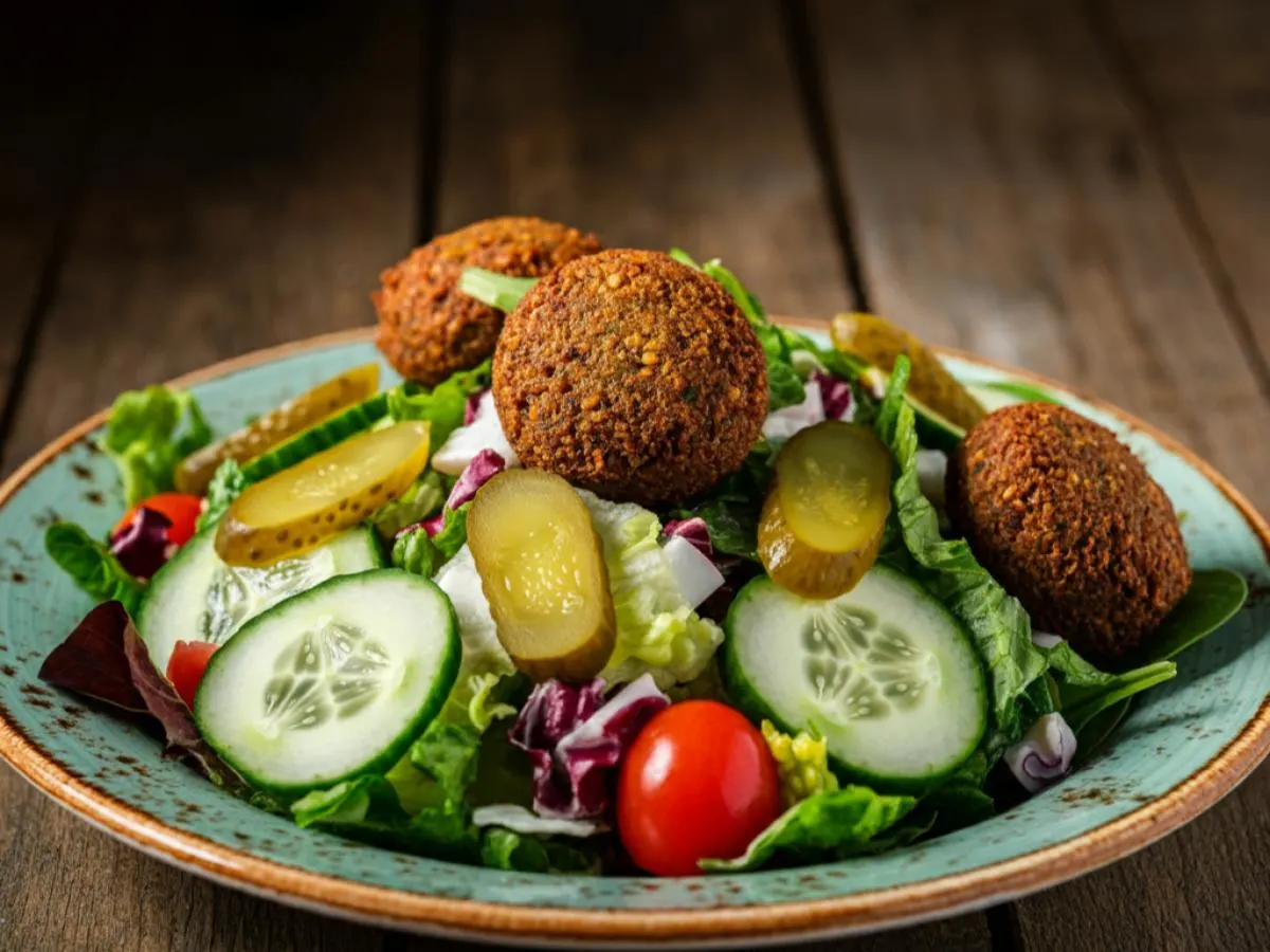 Falafel Entree Salad Falafel Entree Salad