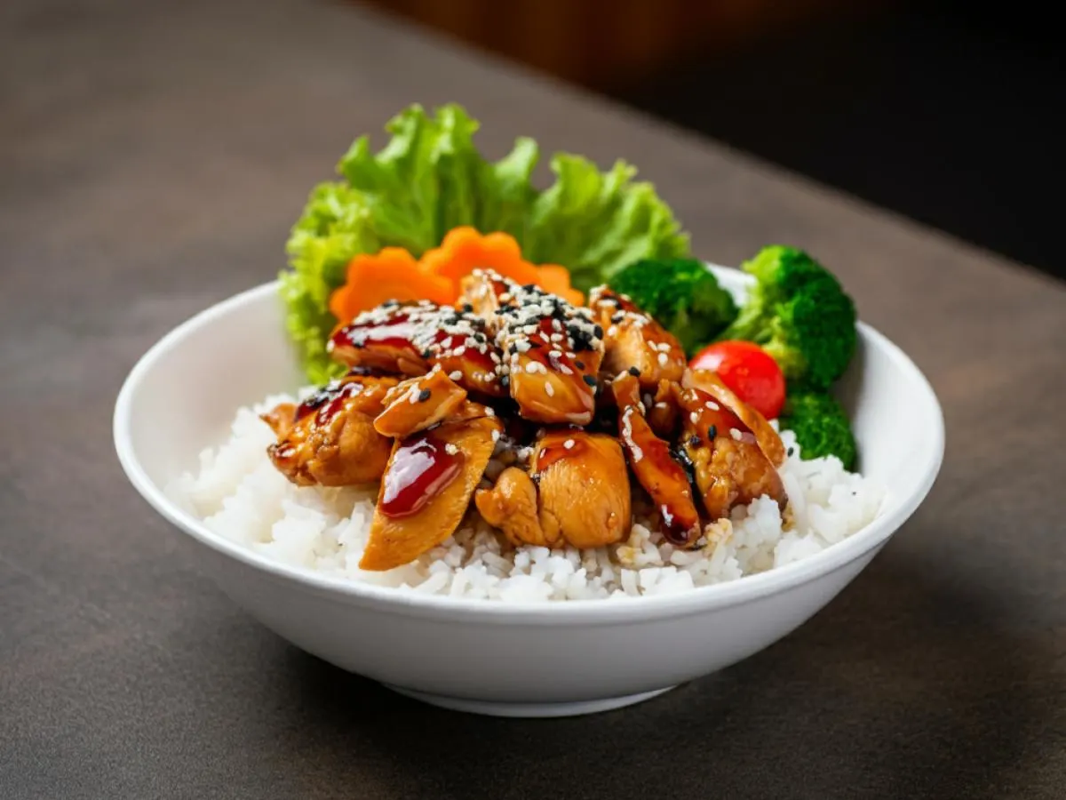 Teryaki Chicken Bowl with Rice