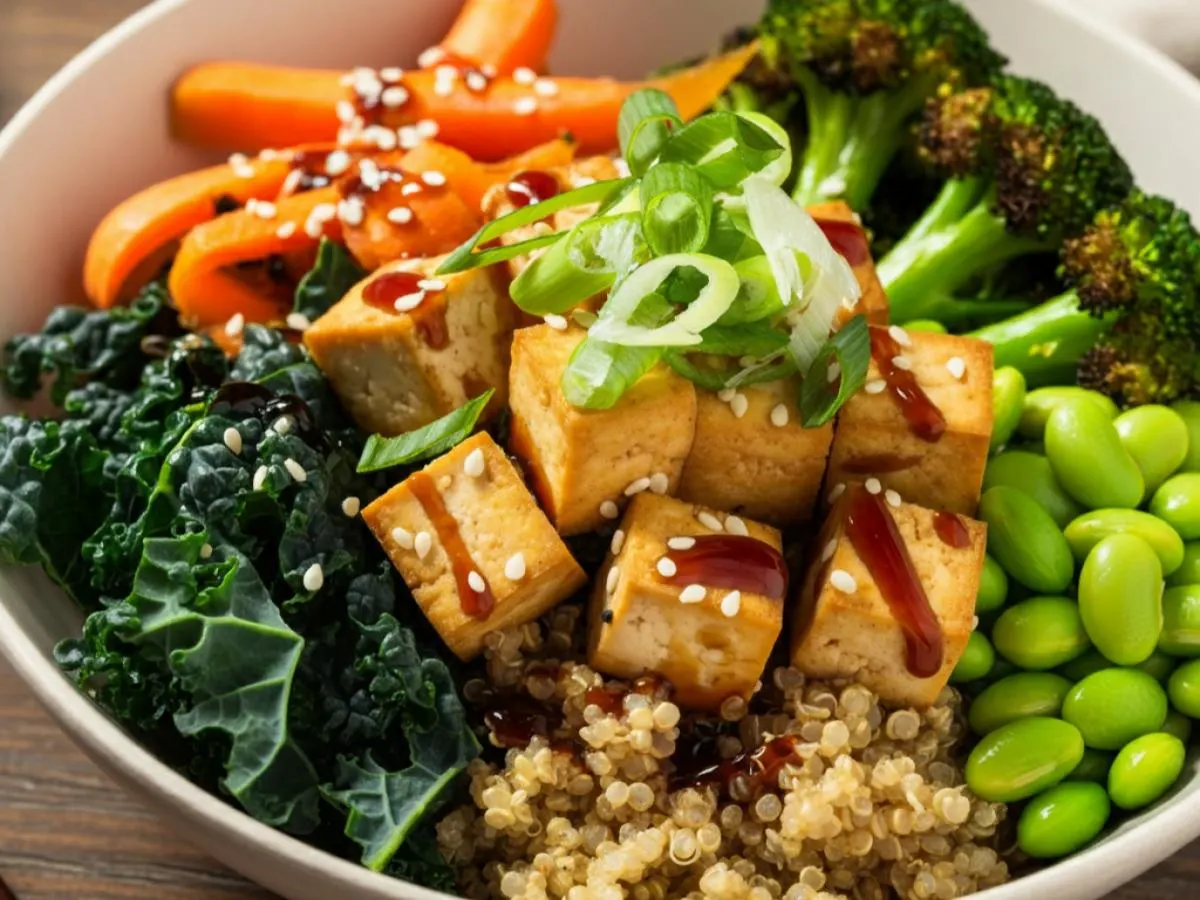 Tofu Samurai Bowl with Quinoa