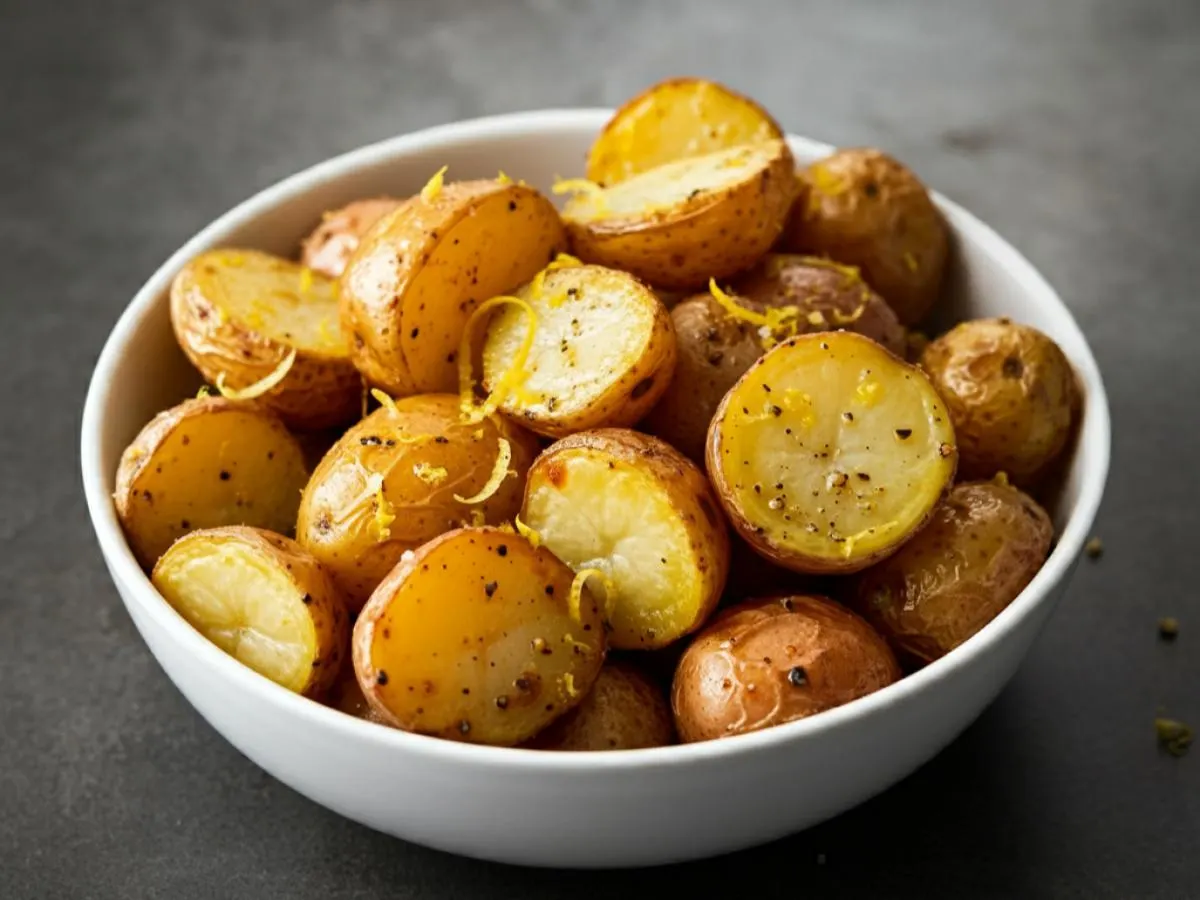 Lemon Potatoes Lemon Potatoes
