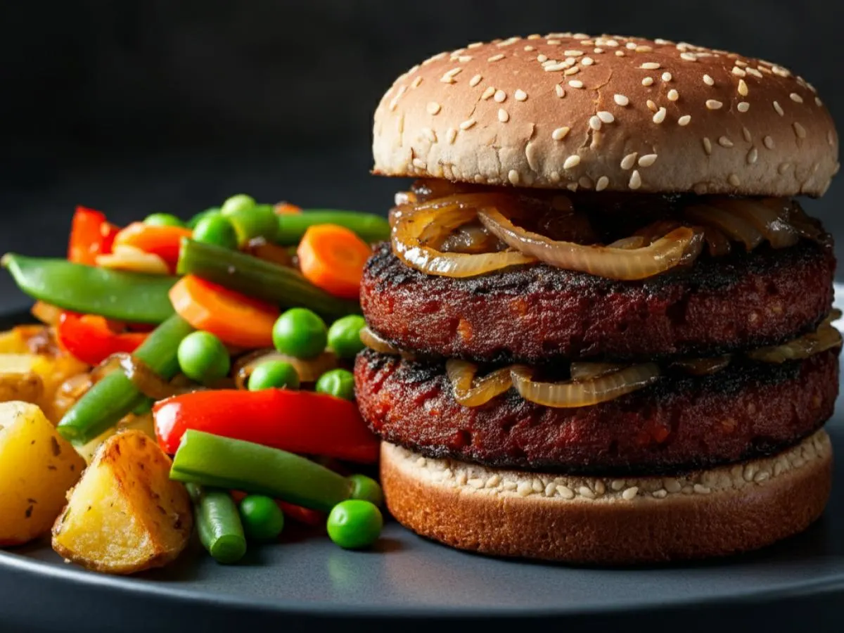 Impossible Burger with Cheese (Gluten-Free) Impossible Burger with Cheese (Gluten-Free)