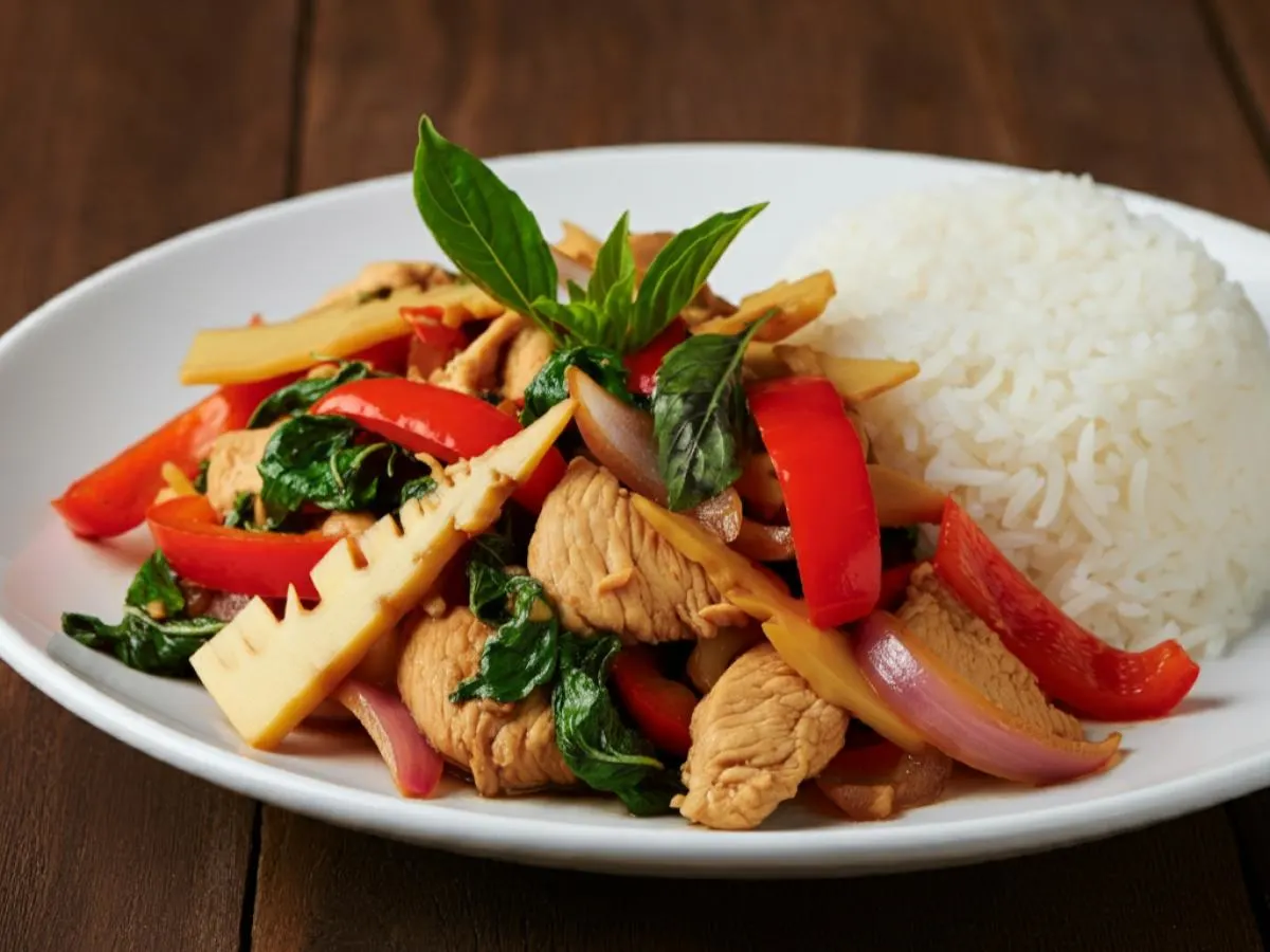 Basil Chicken (Non Spicy) Basil Chicken (Non Spicy)