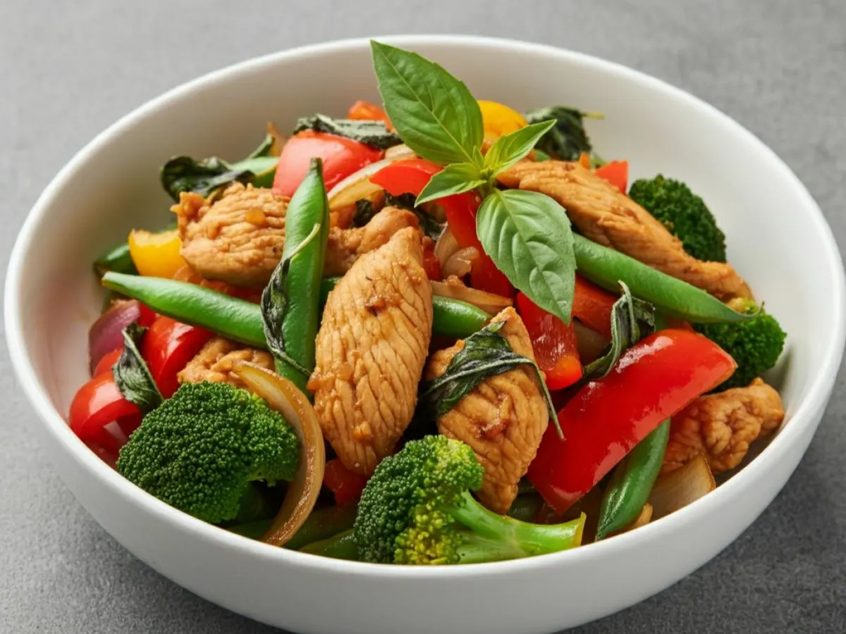 Basil Chicken (Non Spicy) Basil Chicken (Non Spicy)