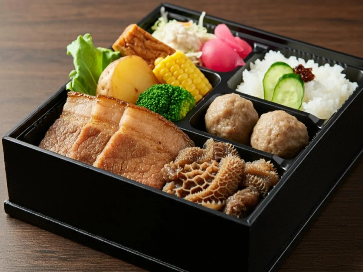 Spicy Beef Dry Pot with Cucumber Salad Boxed Meal [16oz]