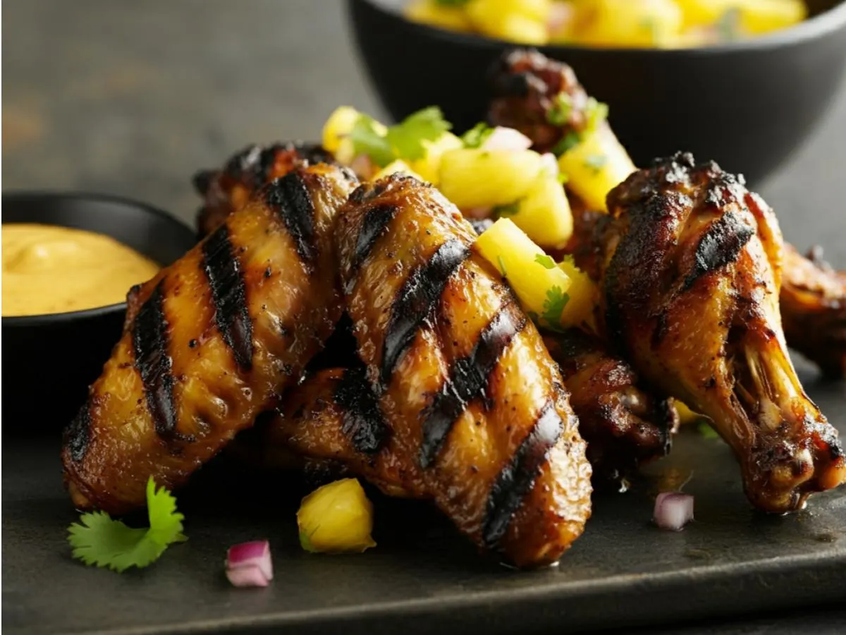 Island Jerk Grilled Wings
