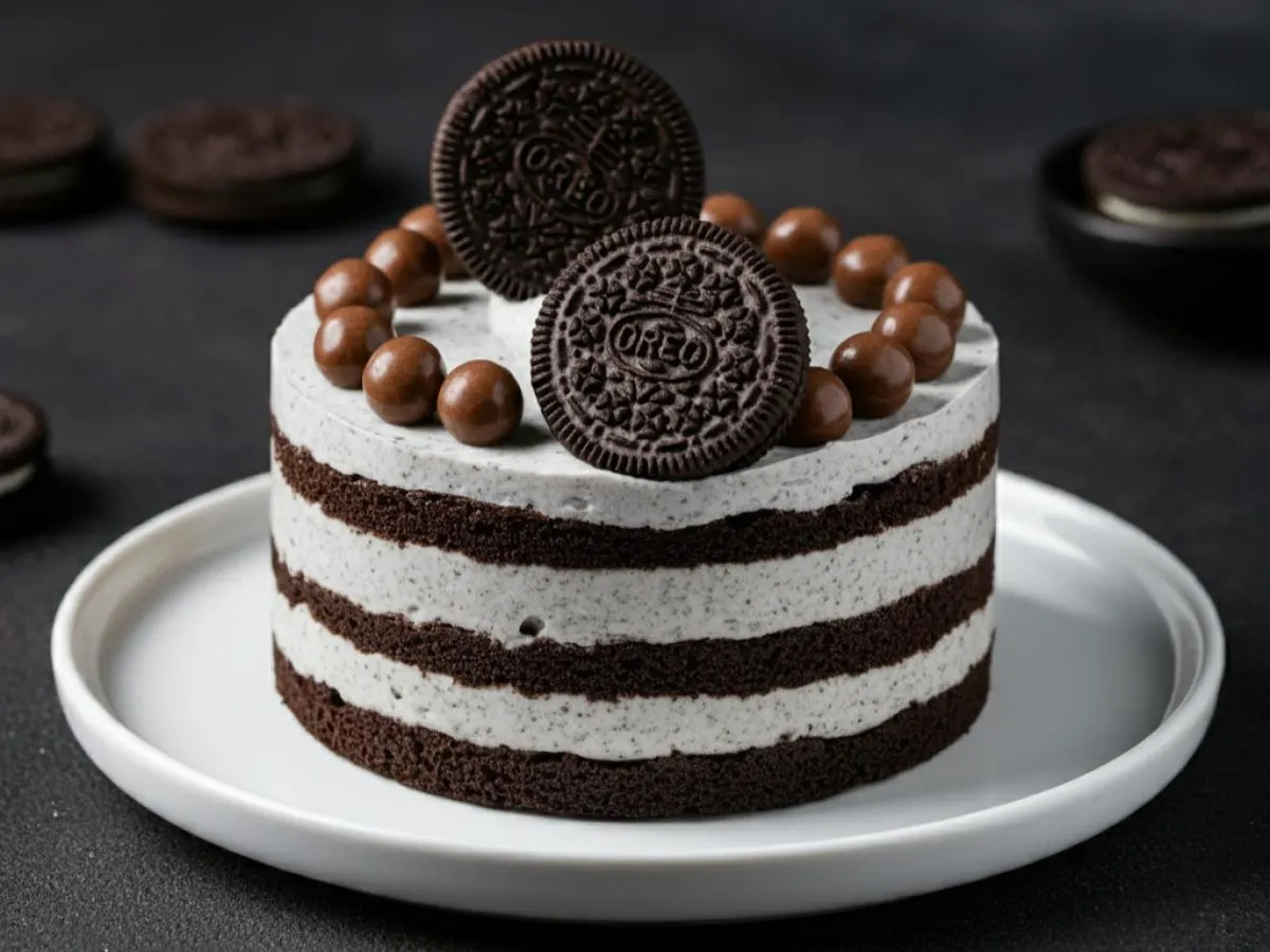 Salty Oreo Cream Cake