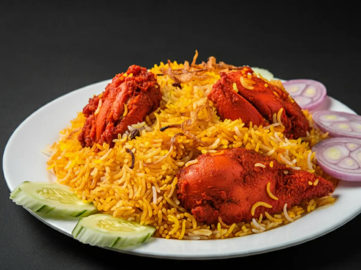 Chili Chicken Biryani