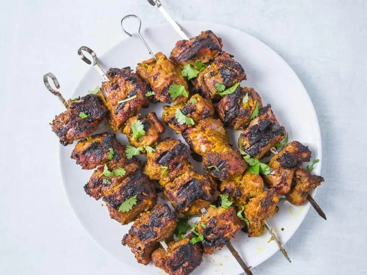 Tandoori Lamb Boti Kabob