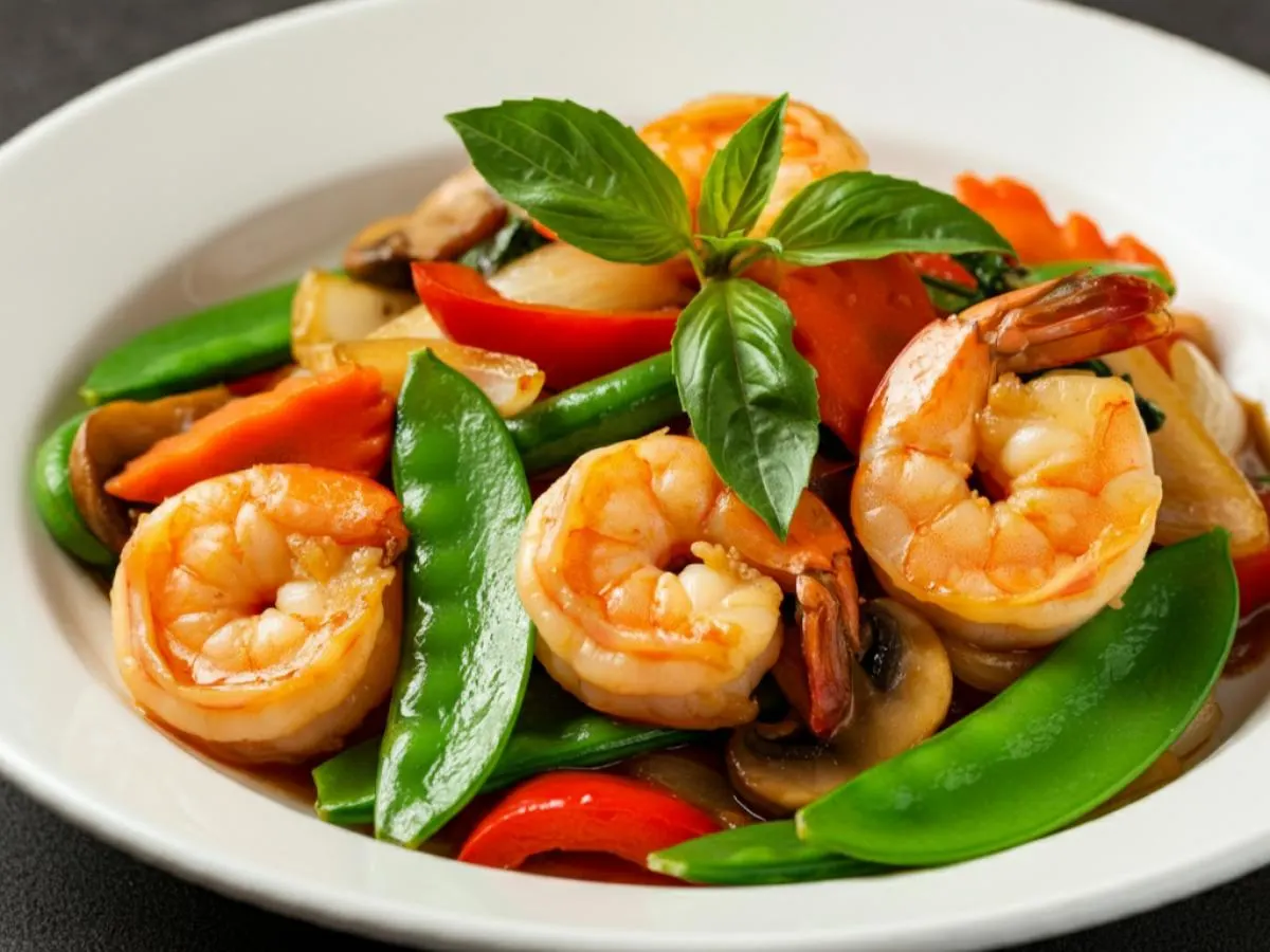 Thai Basil Shrimp Thai Basil Shrimp
