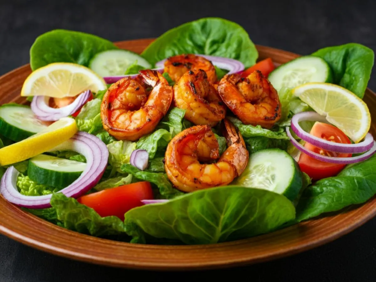 Tandoori Shrimp Salad