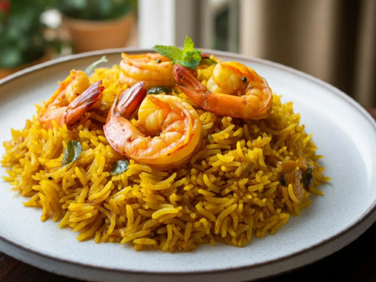 Shrimp Biryani