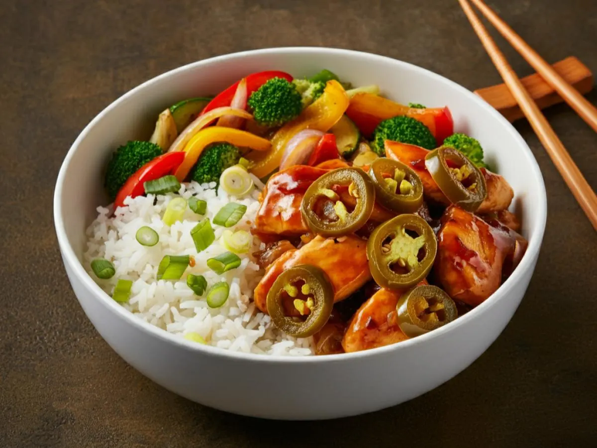 Jalapeno Chicken Bowl Jalapeno Chicken Bowl