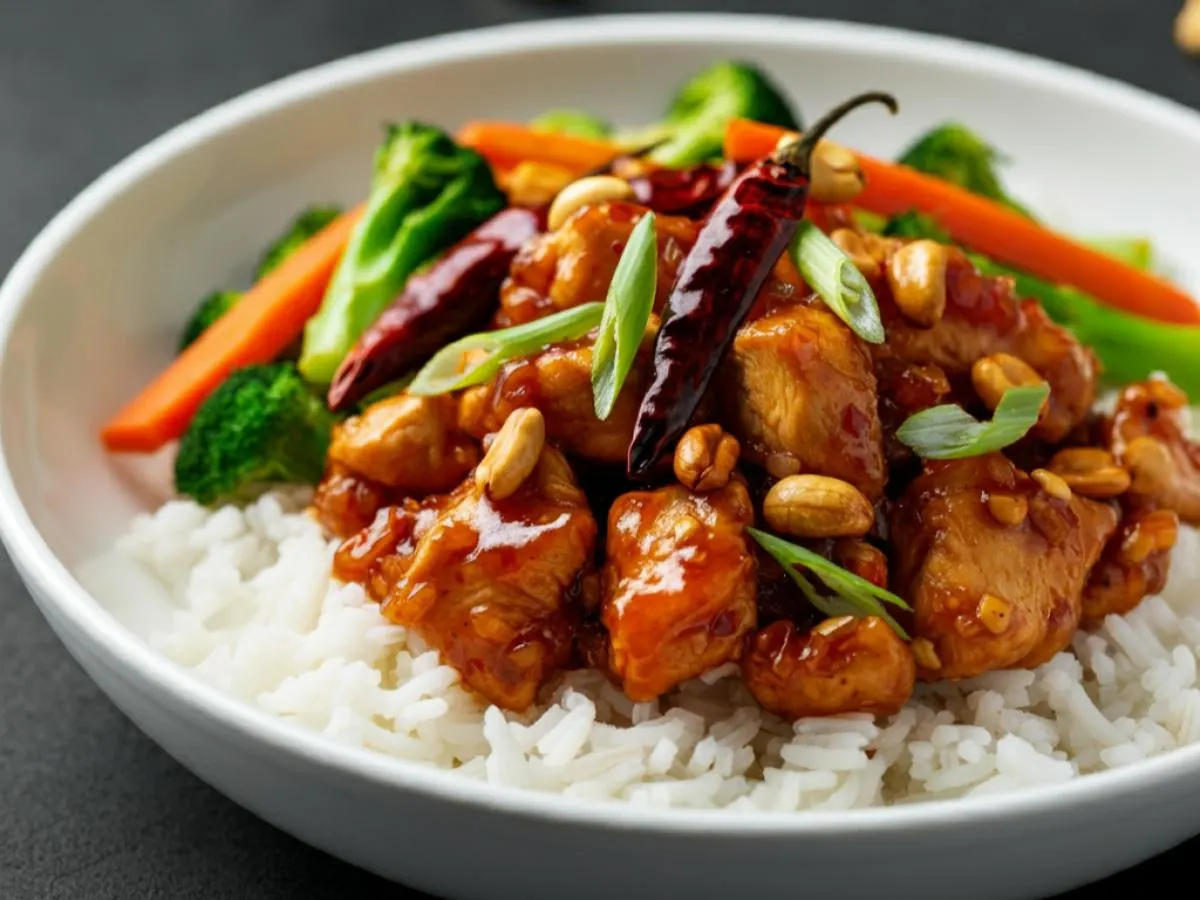 Kung Pao Chicken Bowl Kung Pao Chicken Bowl