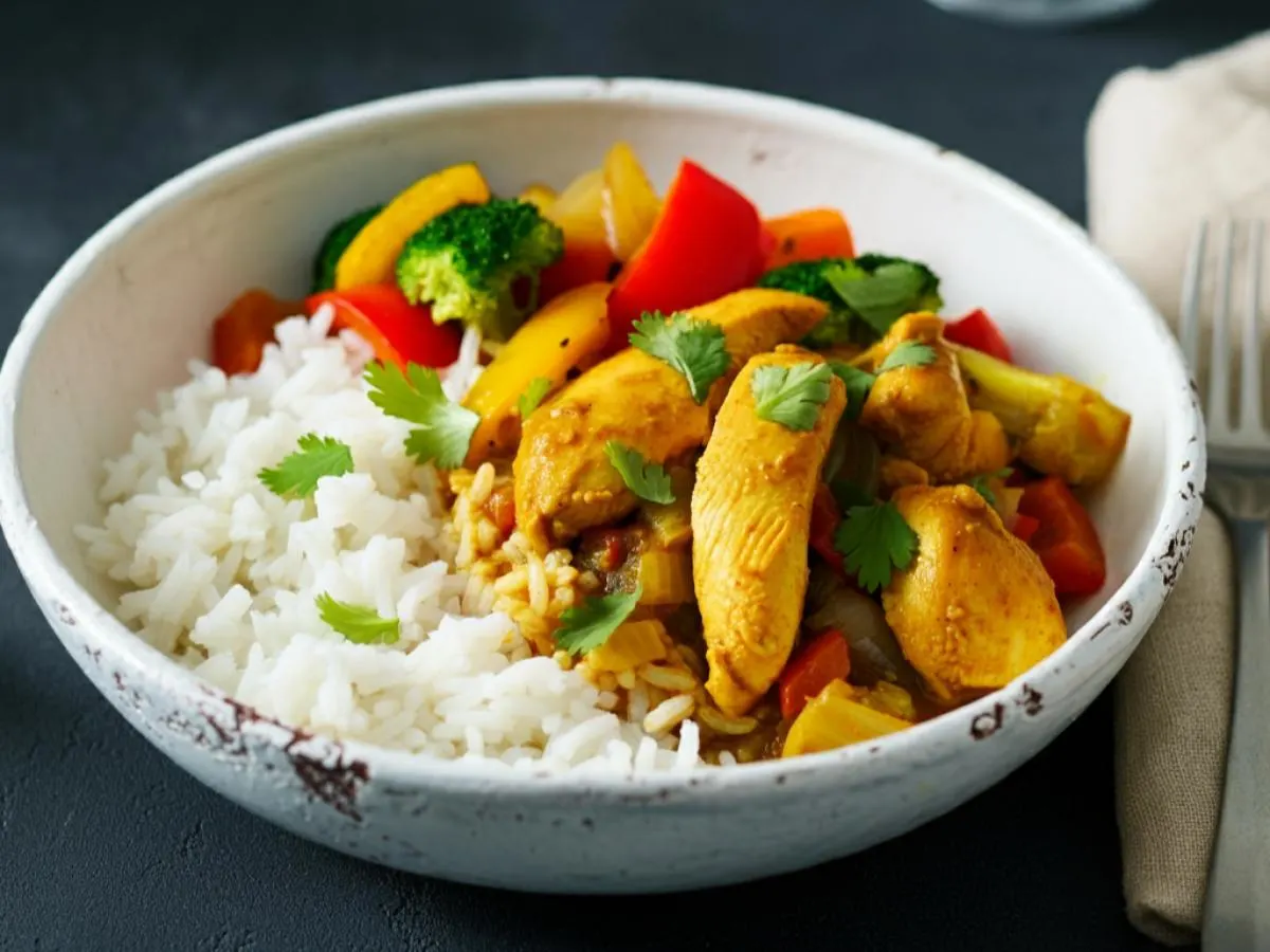 Curry Chicken Bowl Curry Chicken Bowl