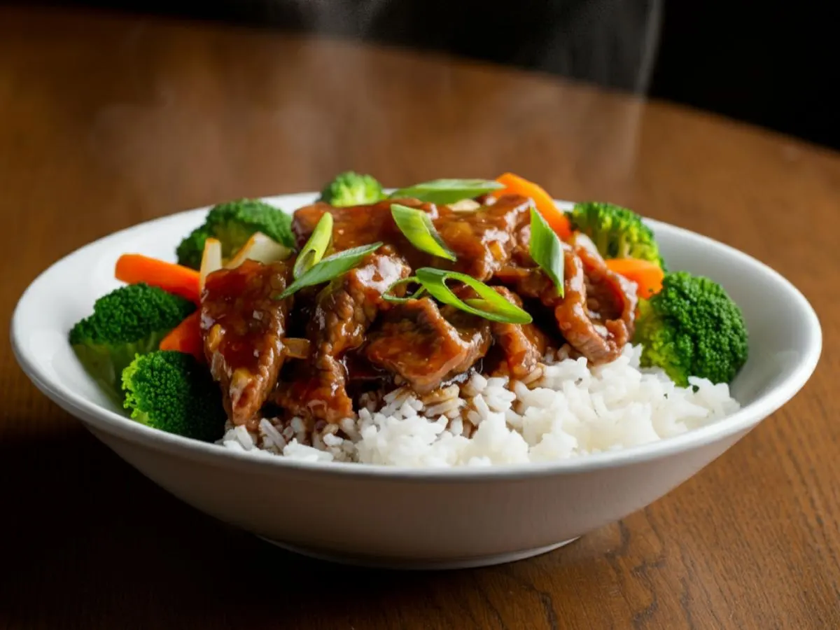 Orange Beef Bowl Orange Beef Bowl