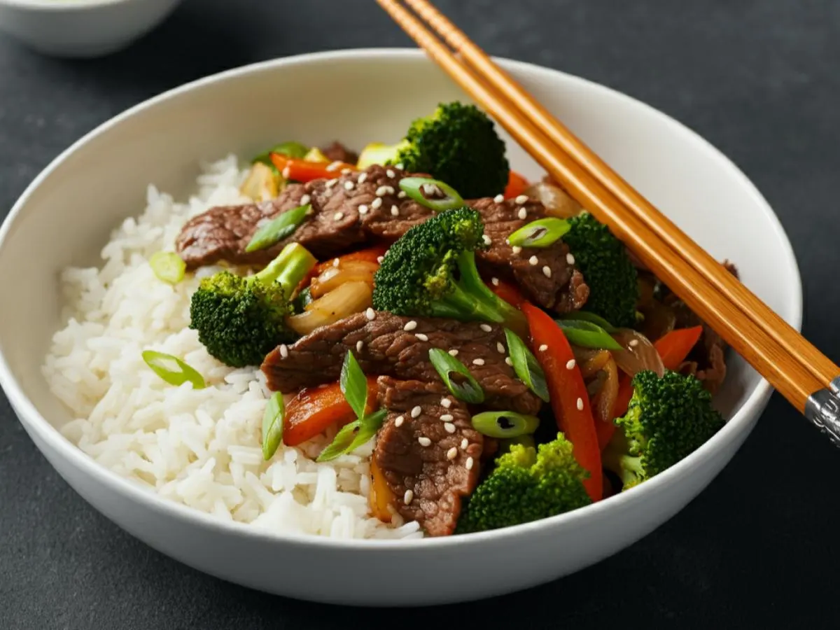 Broccoli Beef Bowl Broccoli Beef Bowl