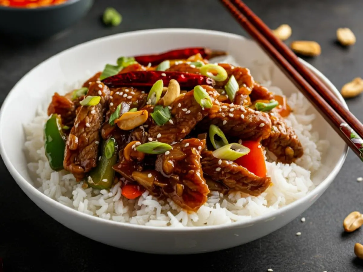 Kung Pao Beef Bowl Kung Pao Beef Bowl