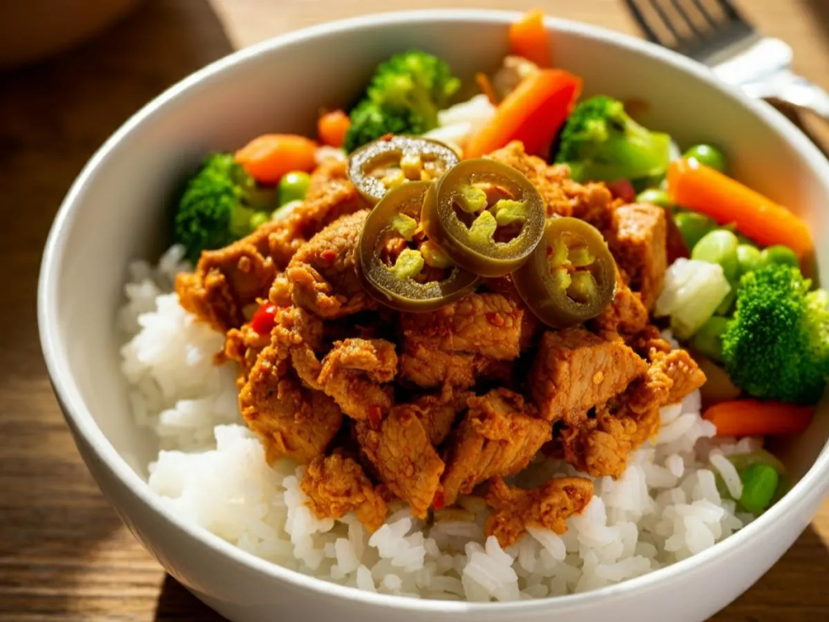 Jalapeno Pork Bowl Jalapeno Pork Bowl