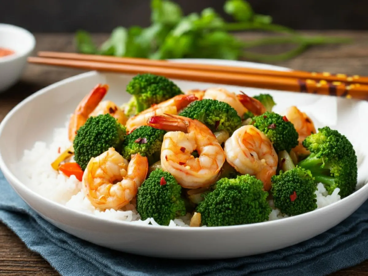 Broccoli Shrimp Bowl Broccoli Shrimp Bowl