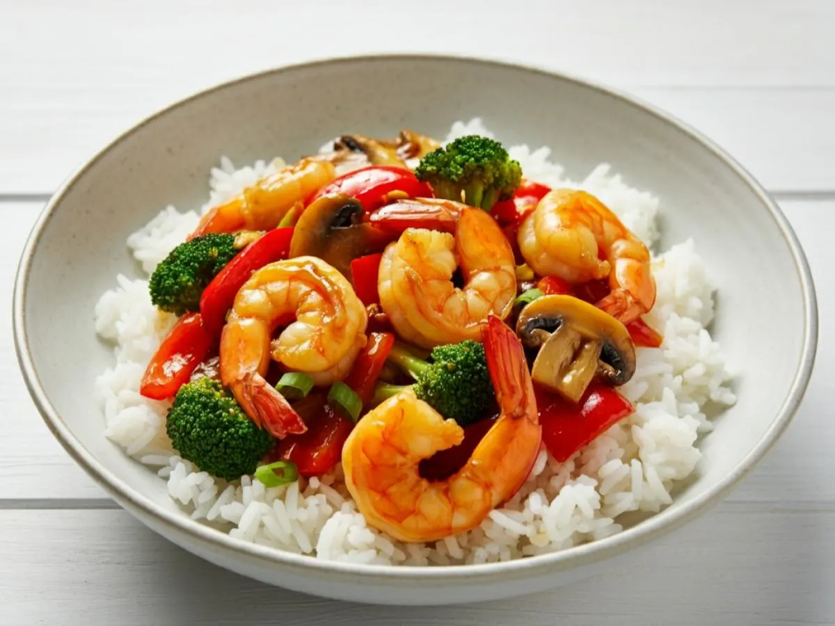 Kung Pao Shrimp Bowl Kung Pao Shrimp Bowl