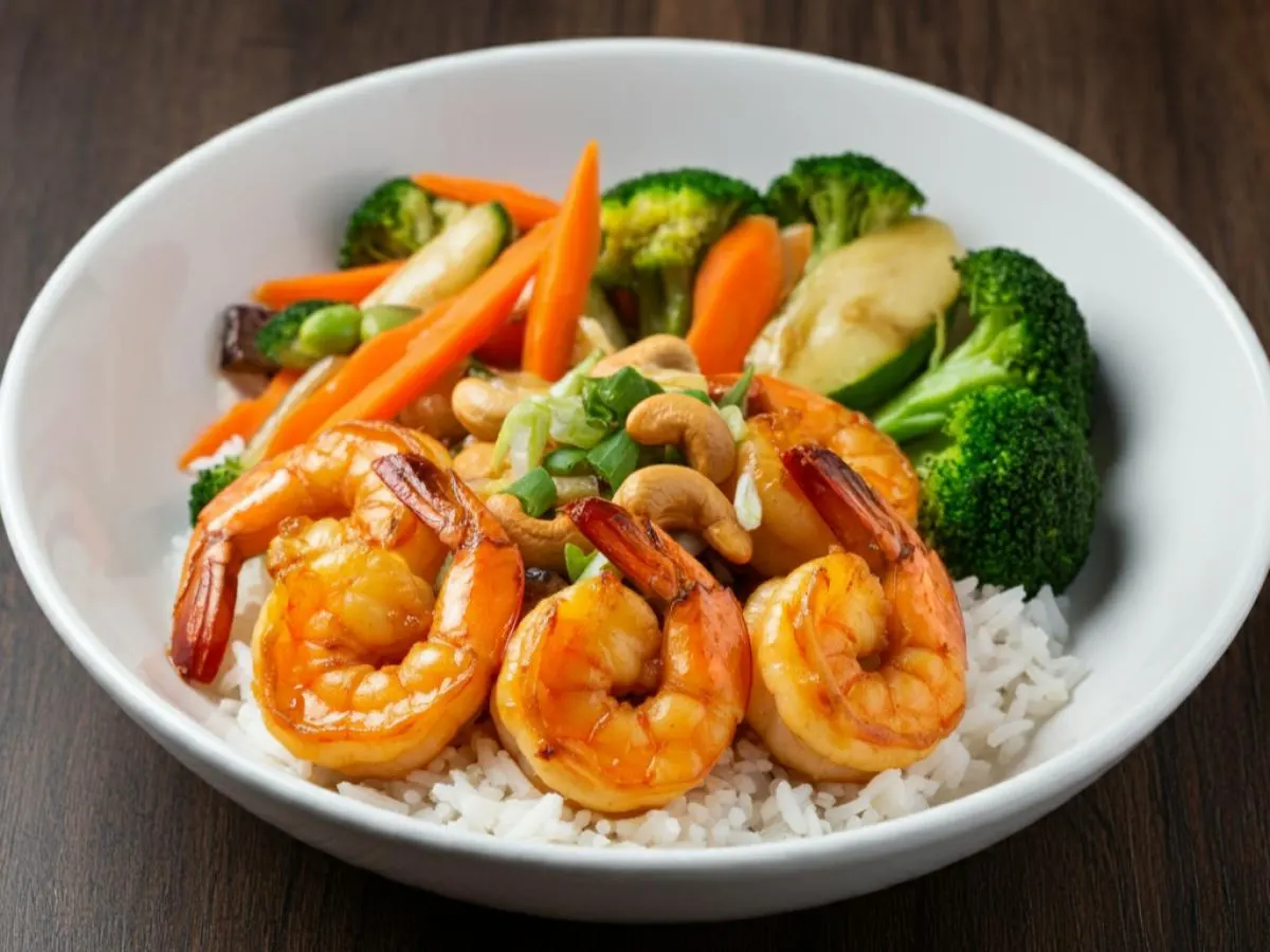 Cashew Shrimp Bowl Cashew Shrimp Bowl