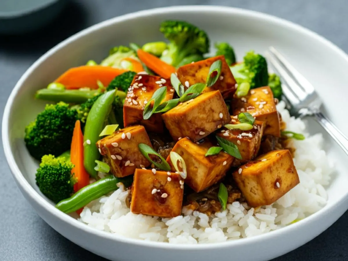 Veggie Delight Tofu Bowl Veggie Delight Tofu Bowl