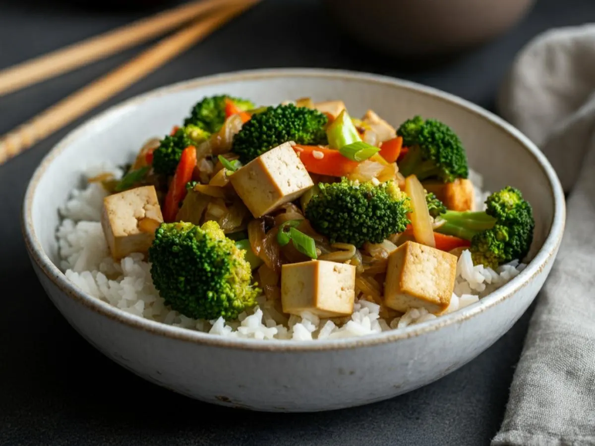 Broccoli Tofu Bowl Broccoli Tofu Bowl