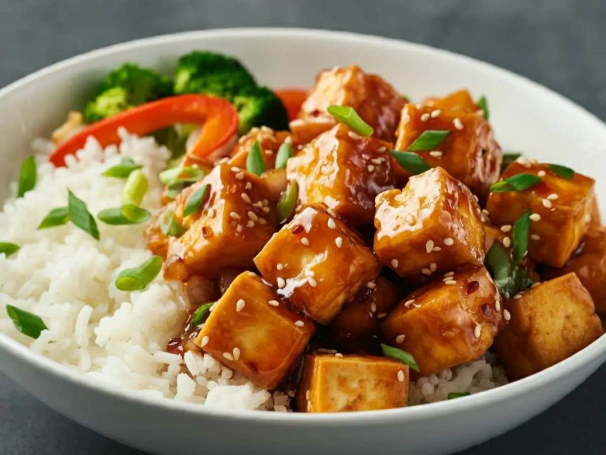 General Tso Tofu Bowl General Tso Tofu Bowl
