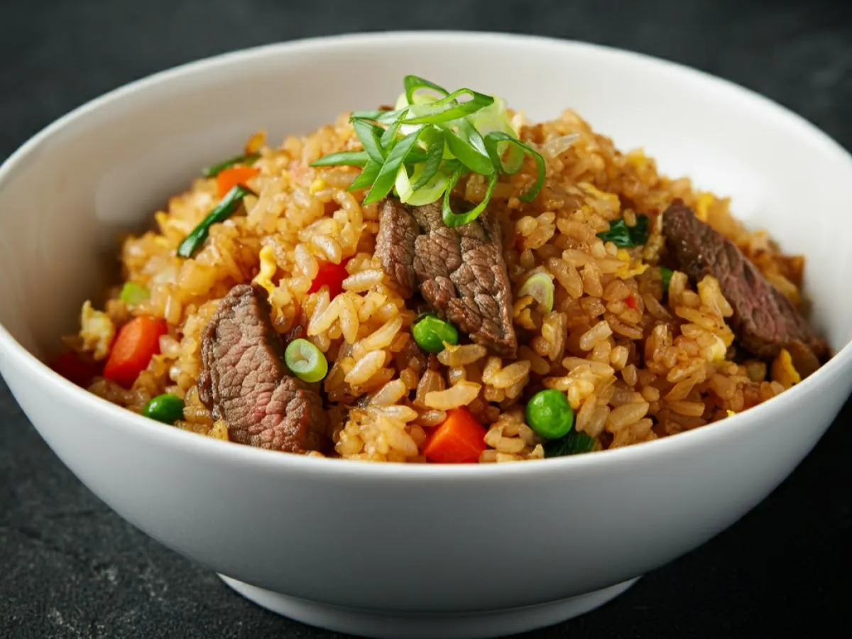 Beef Fried Rice Bowl Beef Fried Rice Bowl