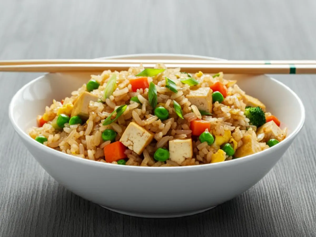 Tofu Fried Rice Bowl Tofu Fried Rice Bowl